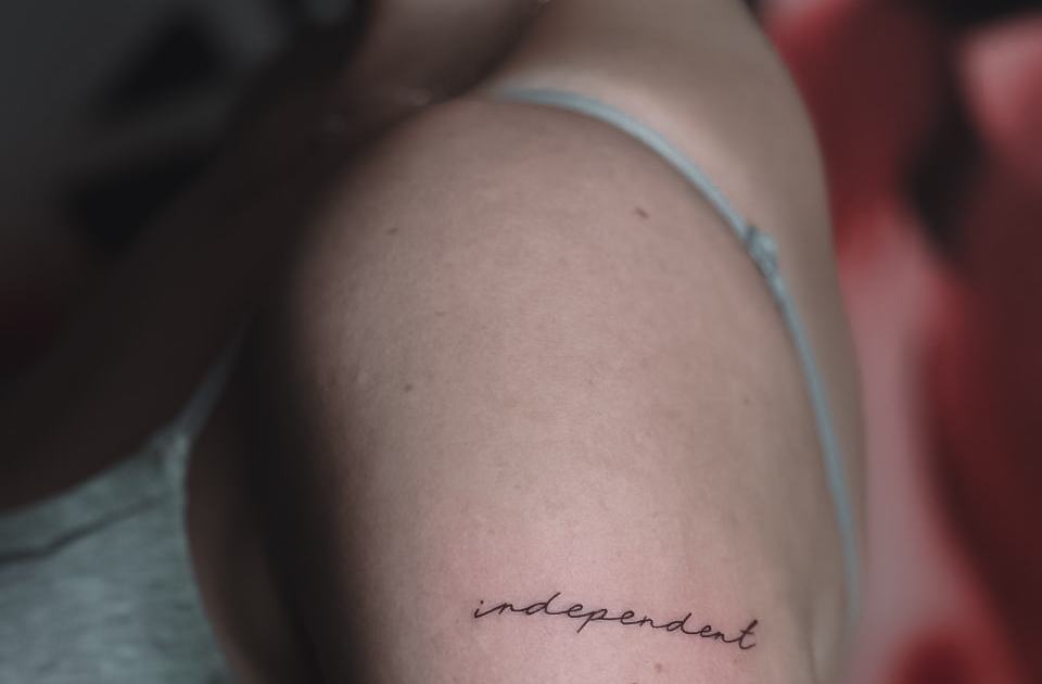 Minimalist tattoo
