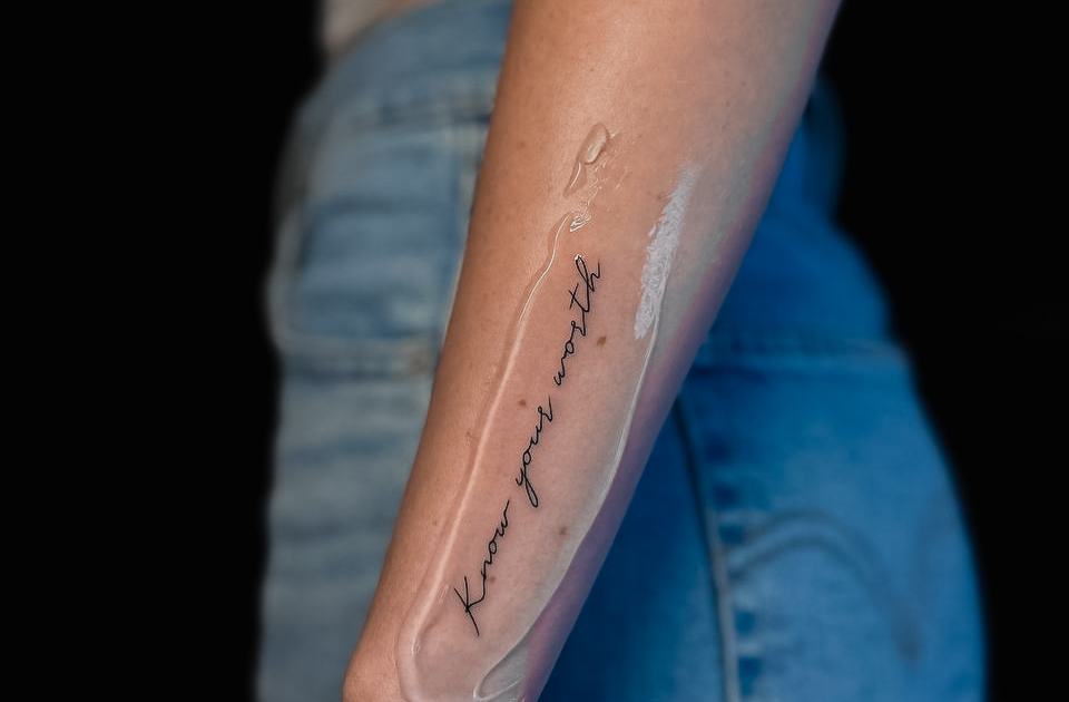 Minimalist tattoo