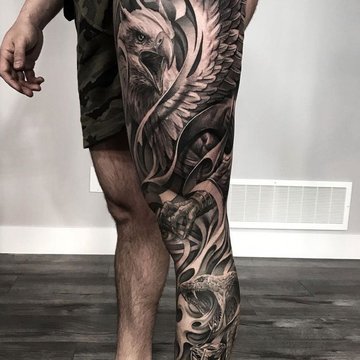 leg tattoo22