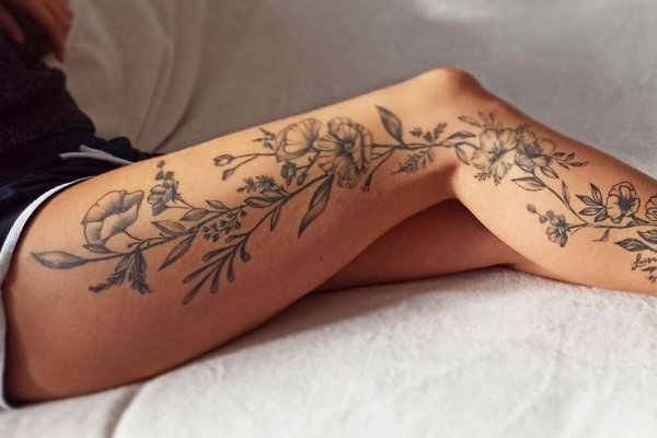 leg tattoo48