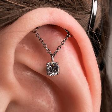 Helix ear piercing