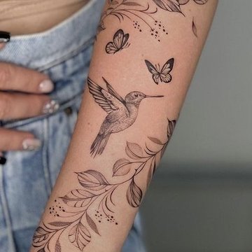 женские тату (10)